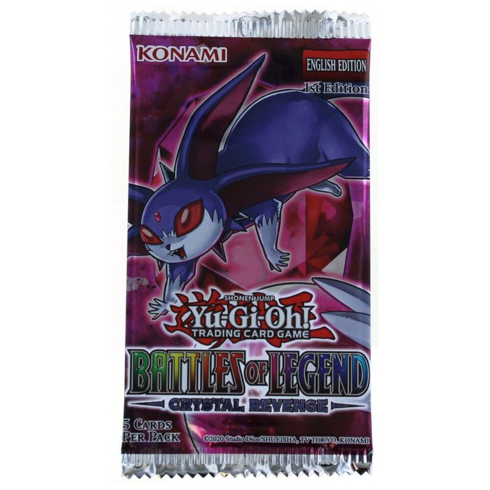 Yu-Gi-Oh! TCG: Battles of Legend - Crystal Revenge Booster Pack